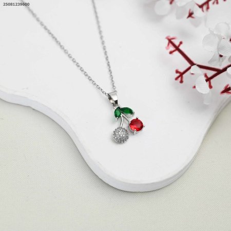 سنسال شكل كرز مع زركون